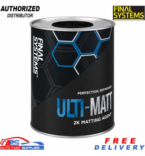 Final Systems ULTI-MATT 500ml 2K Matting Agent Matt Clearcoat Paint Additive